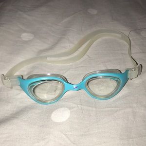 Blue speedo goggles